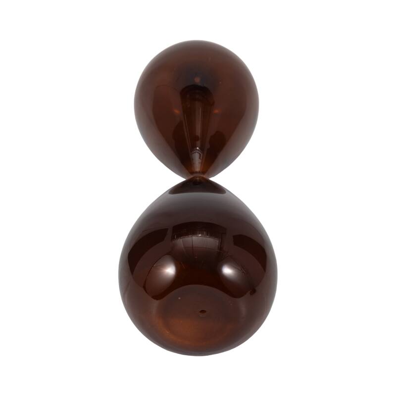 Contemporary Hourglass Sculpture for Home Decor - Stylish Decorative Object