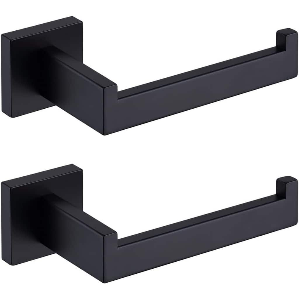 2-pack stainless steel toilet paper holder for bathroom and kitchen,