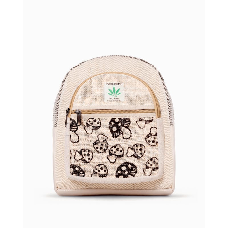 Kathmandu Collection Mini Hemp Mushroom Backpack