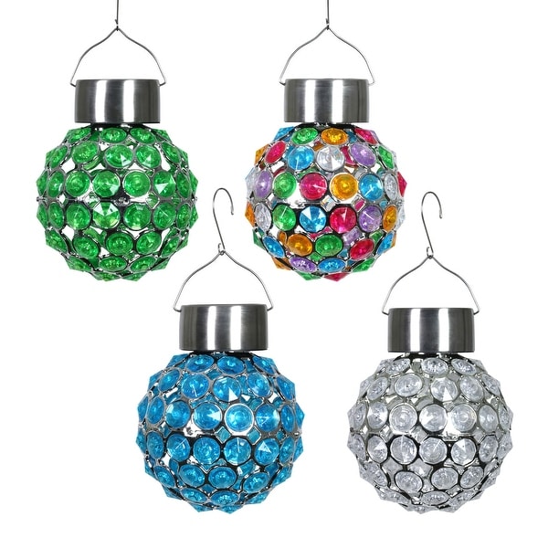 hanging solar ball lights