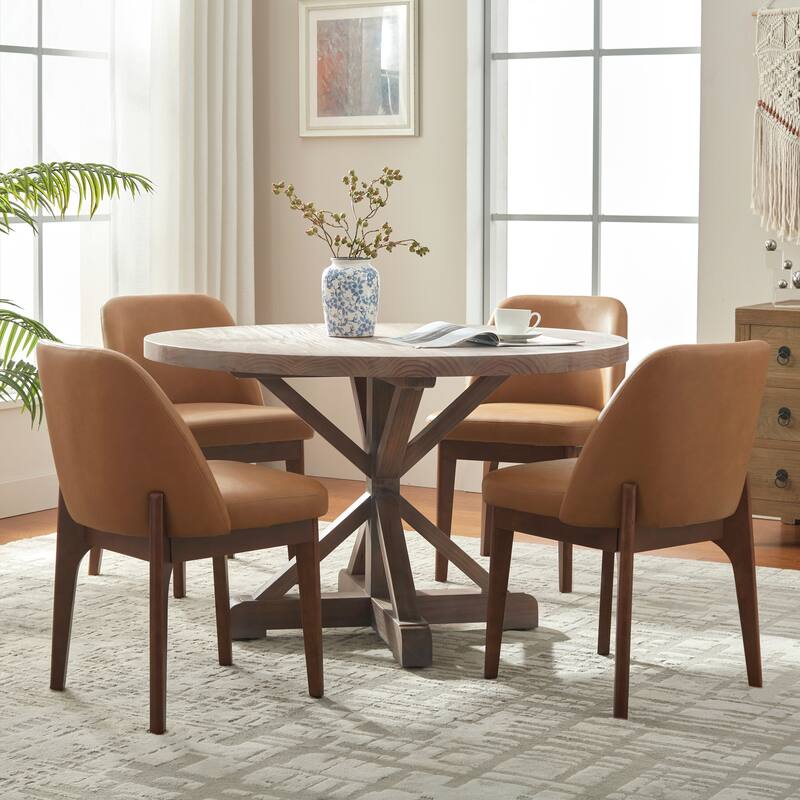 Set of 4 Solid Wood Dining Chair