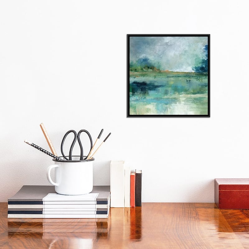 iCanvas "Emerald Isle" by Carol Robinson Framed Canvas Print