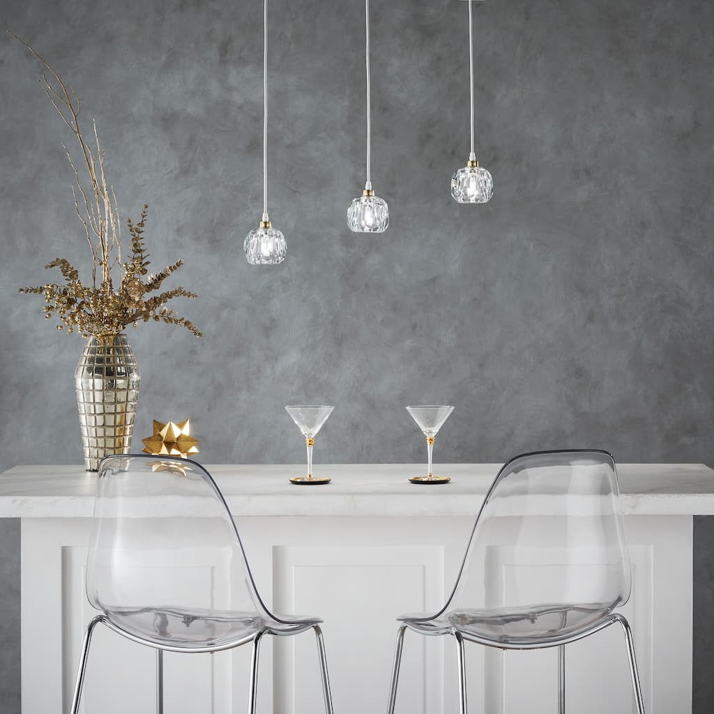 Galway Round Crystal LED Pendant / Chandelier by iNSPIRE Q Bold