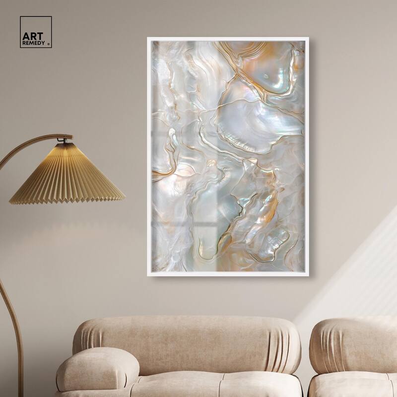 Fluid Preciousness IV Shadowbox by Art Remedy