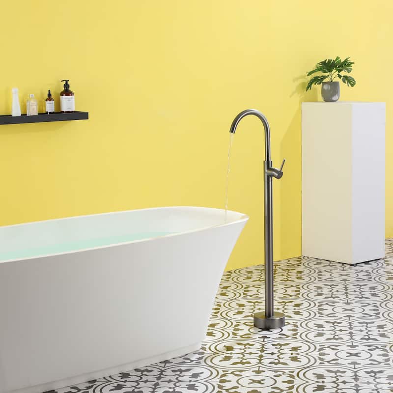 Freestanding Floor Mount Bath Tub Filler