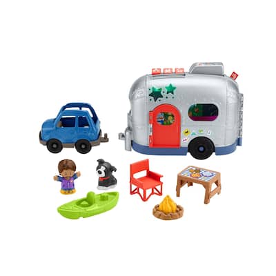 Fisher-Price Little People Light-Up Learning Camper
