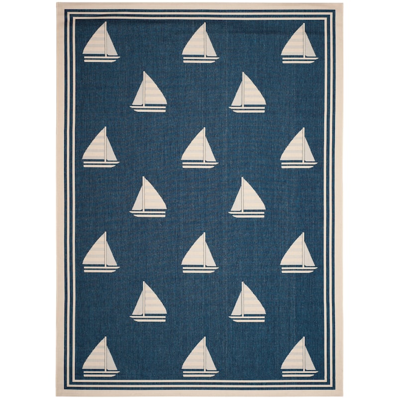 SAFAVIEH Courtyard Liljanka Indoor/ Outdoor Waterproof Patio Backyard Rug