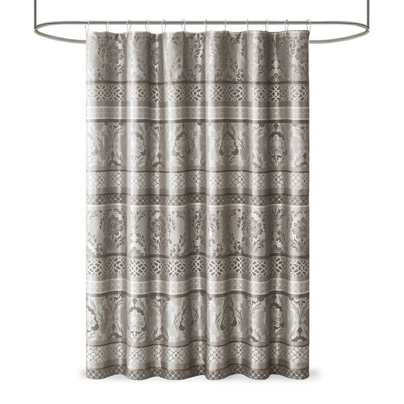 Madison Park Venetian Jacquard Shower Curtain