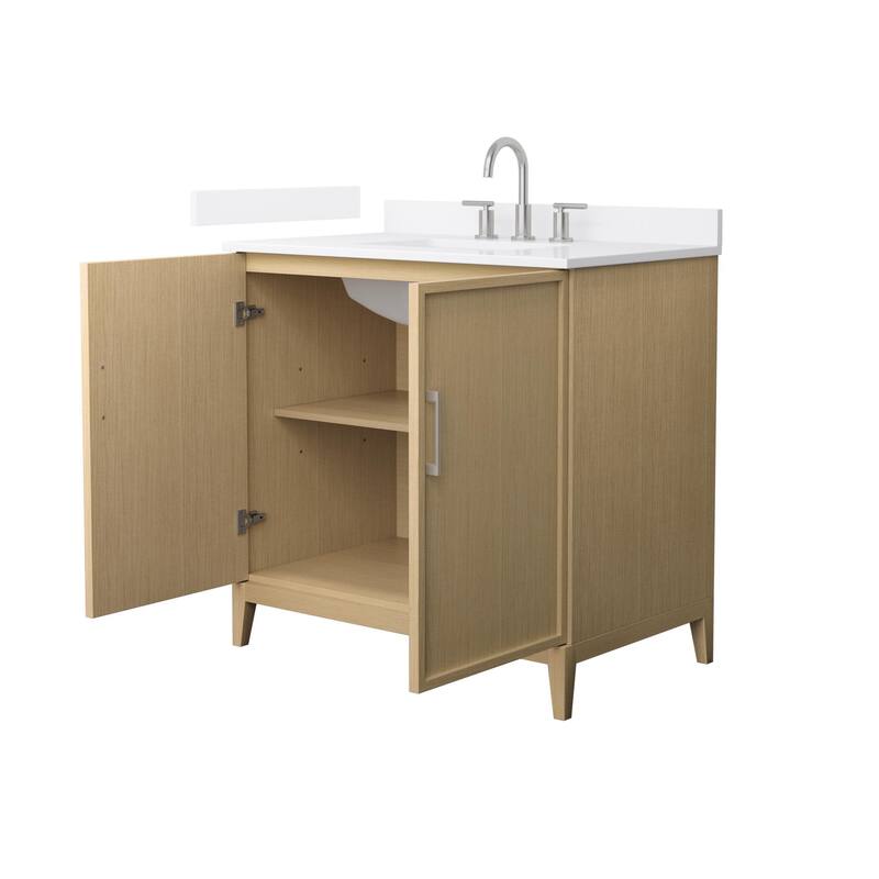 Wyndham Collection WCH717136S-QTZ-US3MXX Elan 36" Free Standing Single