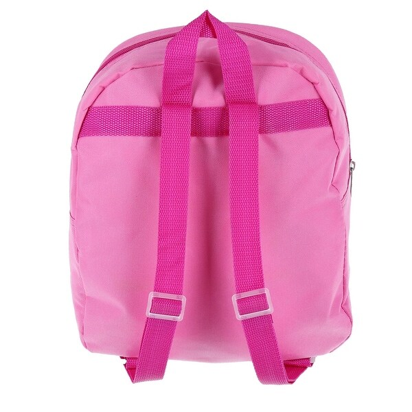 Disney Minnie Mouse School Backpack 12/" Medium Bag Pink Polka Dots with Ear