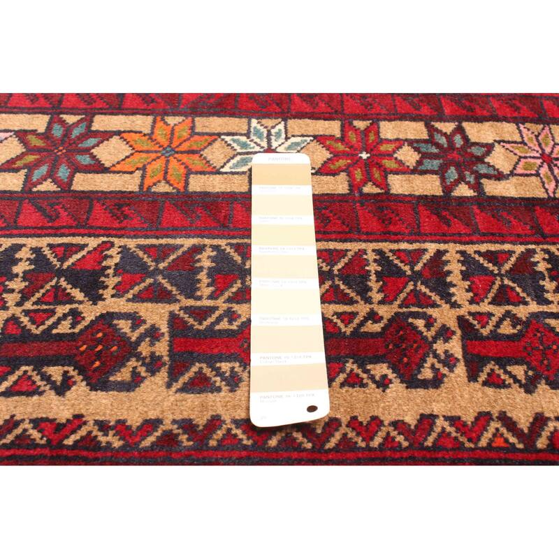 ECARPETGALLERY Hand-knotted Teimani Tan Wool Rug - 3'1 x 4'10