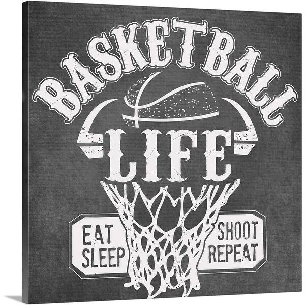 Shop Basketball Life Canvas Wall Art Overstock 21004270
