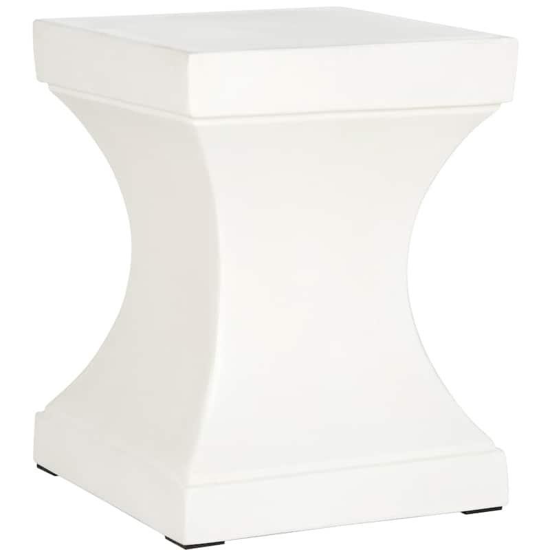 SAFAVIEH Selvaggia Concrete Indoor/ Outdoor Accent Table - 13.7"x13.7"x17.7" - 14Wx14Dx18H