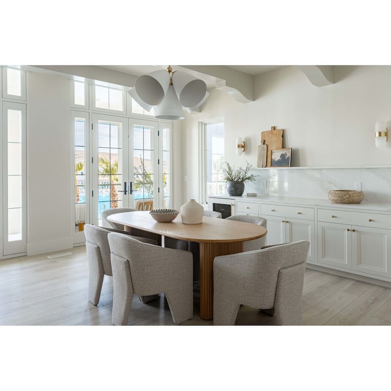 Hudson Valley Lighting BKO1502 Bronson 6 Light 38" Wide Chandelier