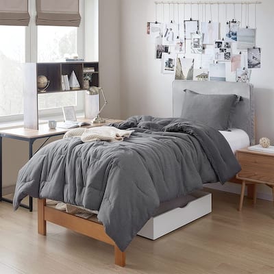 Yoga Pants® - Coma Inducer® Oversized Cooling Comforter Set - Steel Gray