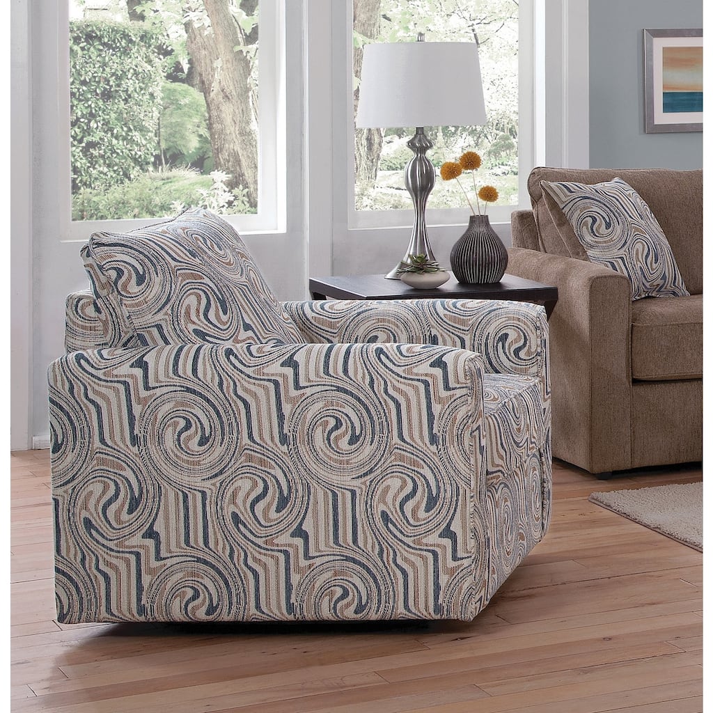 American Furniture Classics Delilah Model 8-03SOA-AC23V2 Swivel Accent Chair