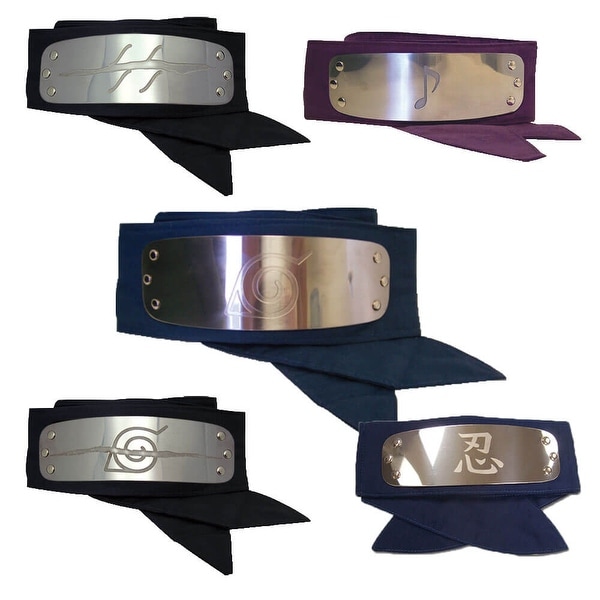 Shop NARUTO NINJA COSTUME HEADBANDS OFFICIALLY LICENSED Free Shipping