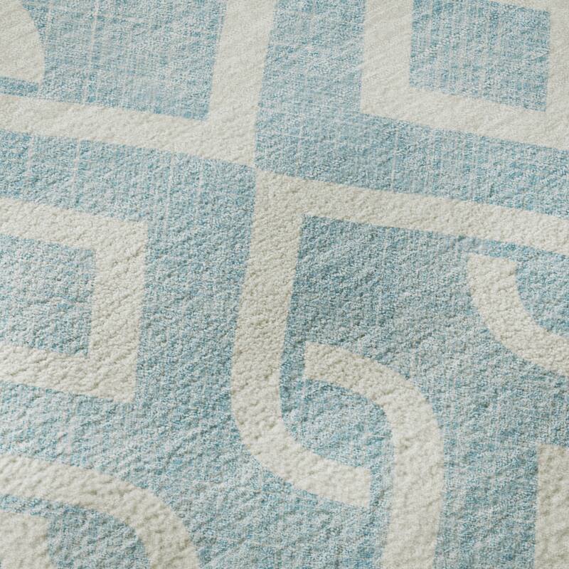 Premium Washable Super Soft Modern Medallions Mayfield Rug