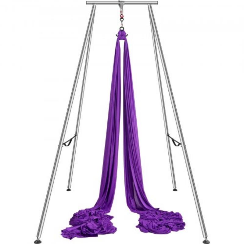 Aerial Yoga Frame with Hammock, 9.67ft Stand for Indoor Outdoor Use