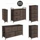 mDesign Vertical Dresser Storage Tower with 4 Drawers