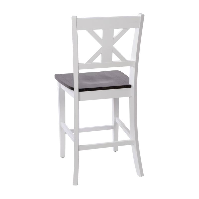Modern Farmhouse Wooden Counter Stools