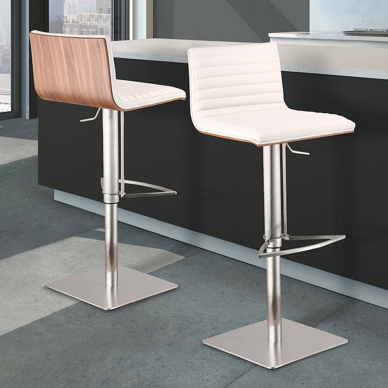 Cafa 22" Adjustable Swivel Bar Stool