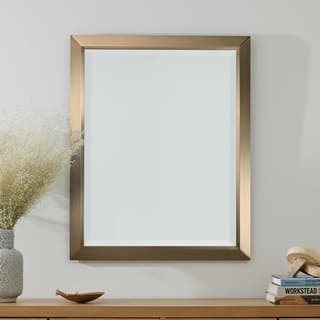 Kichler Lighting 24 in. Champagne Bronze Gold Rectangular Mirror - Champagne Bronze