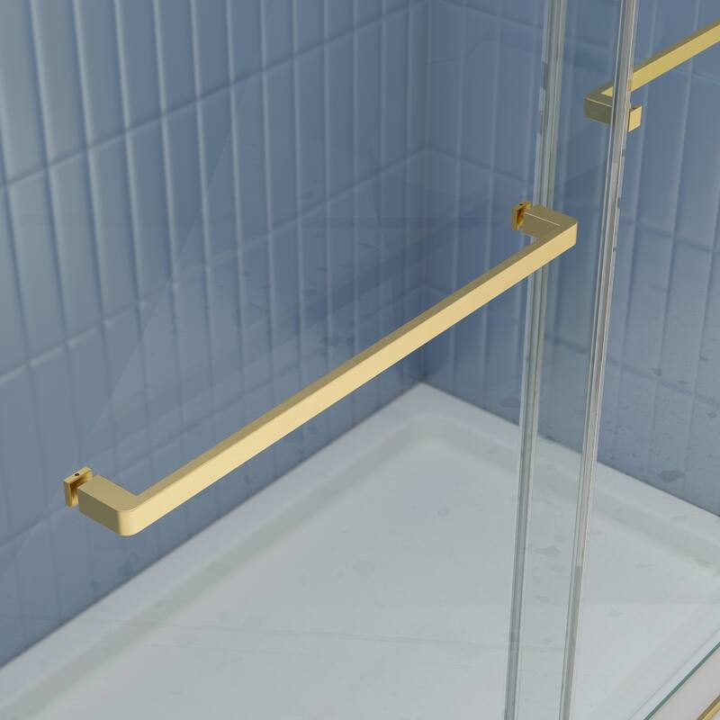 Advanced Sliding Shower Door with Soft Close and Premium Components for Enhanced Bathroom Experience