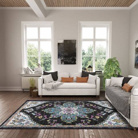 Buy Black Stain Resistant Classic Kitchen Rugs Mats Online At Overstock Our Best Rugs Deals