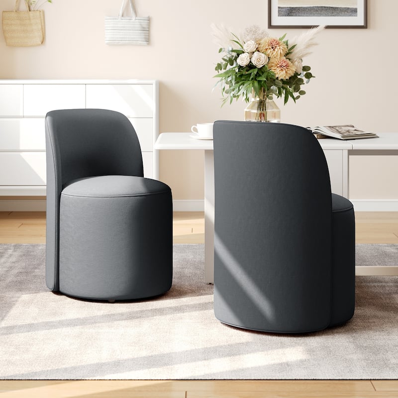 UIXE 2 Set Luxury Upholstered Dining Chairs Dining Room Kitchen Side Chair