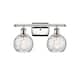 Option Polished Nickel / Clear Water Glass