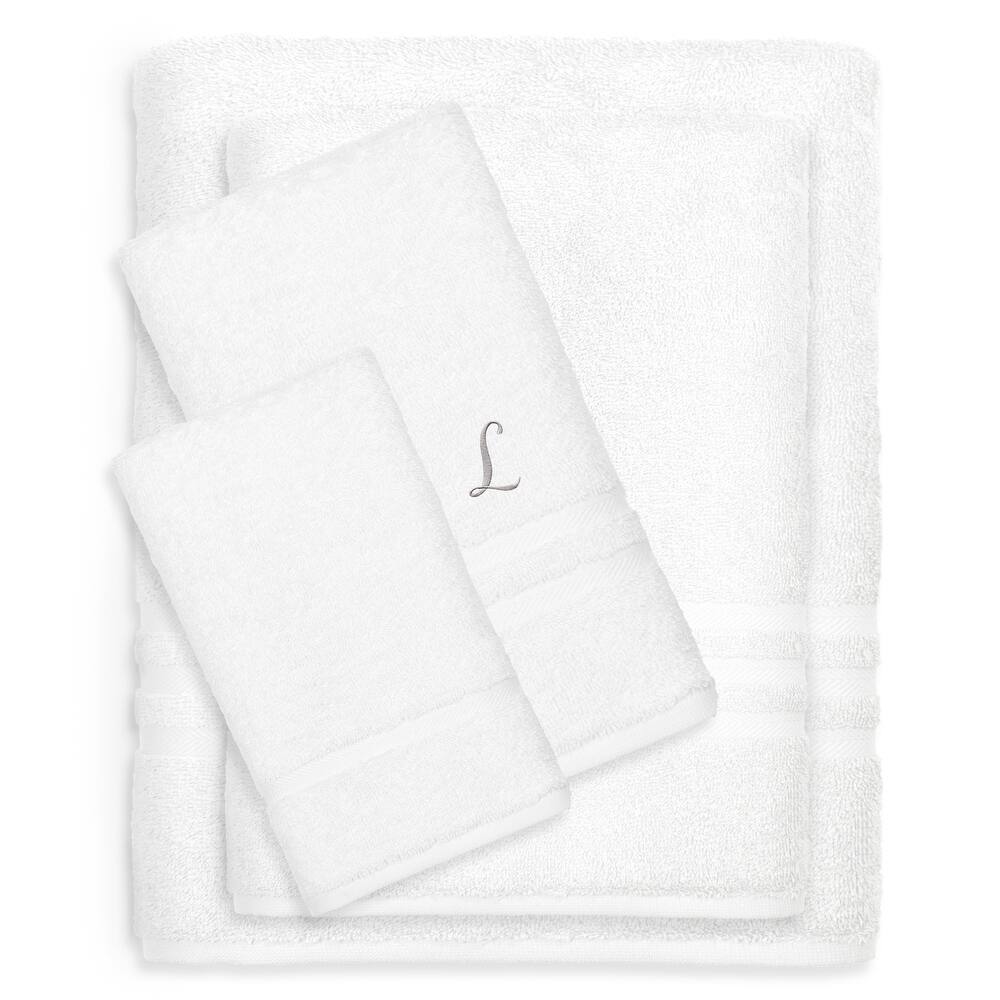 Authentic Hotel and Spa 100% Turkish Cotton 4PC Denzi Towel Set.
