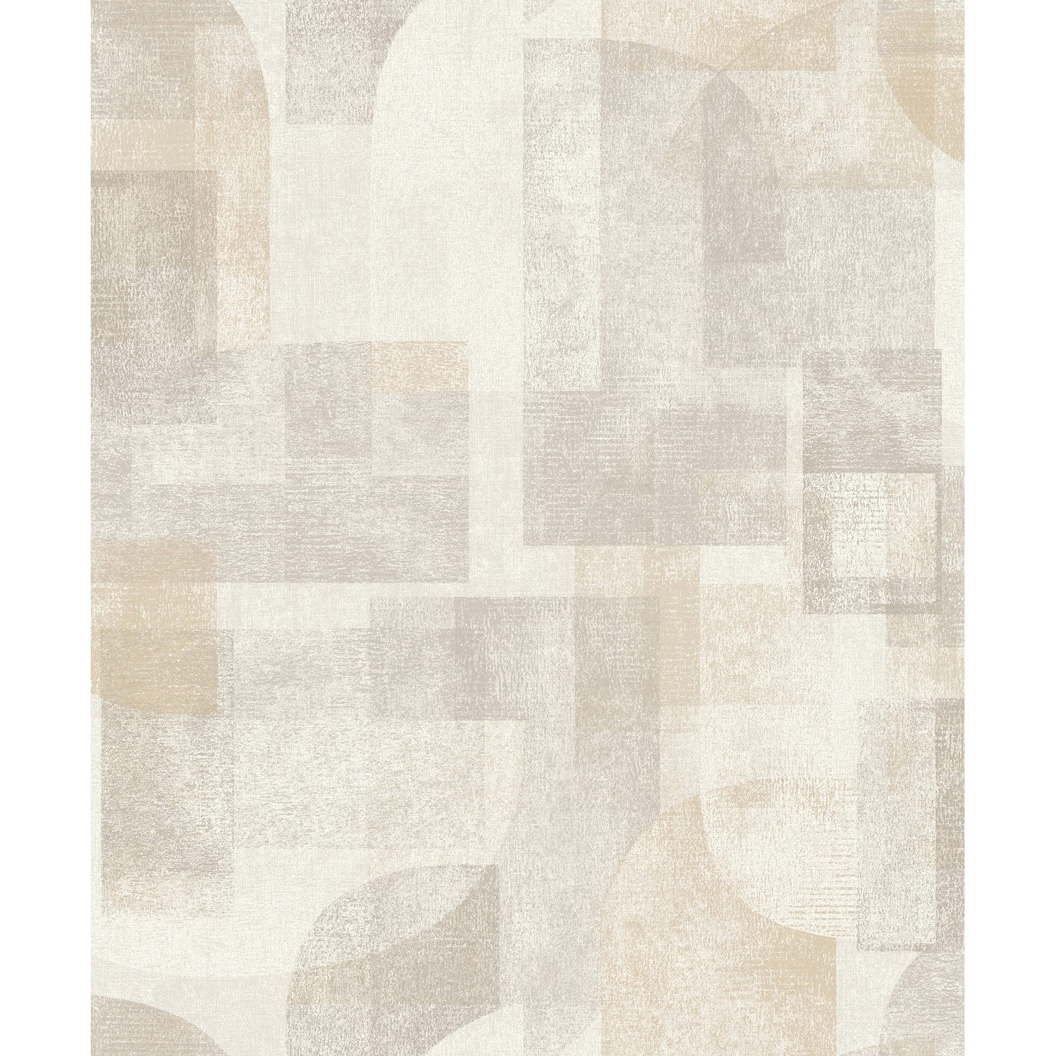 Chesapeake Cassandra Taupe Block Geometric Wallpaper
