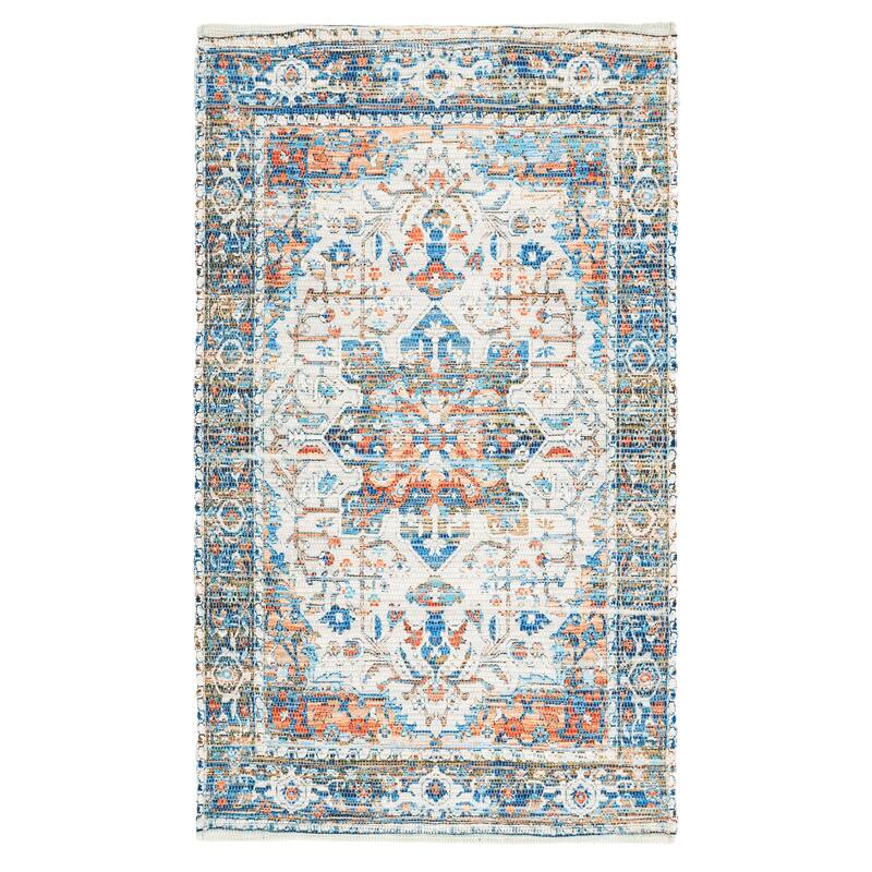 SAFAVIEH Handmade Saffron Hailee Modern Tribal Cotton Rug