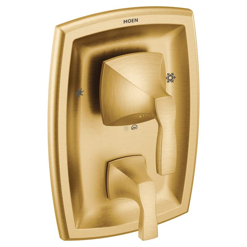 Moen Voss 3 Function Pressure Balanced Valve Trim Only with Double - Brushed Gold