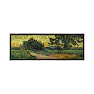 iCanvas "Landscape at Twilight" by Vincent van Gogh Framed