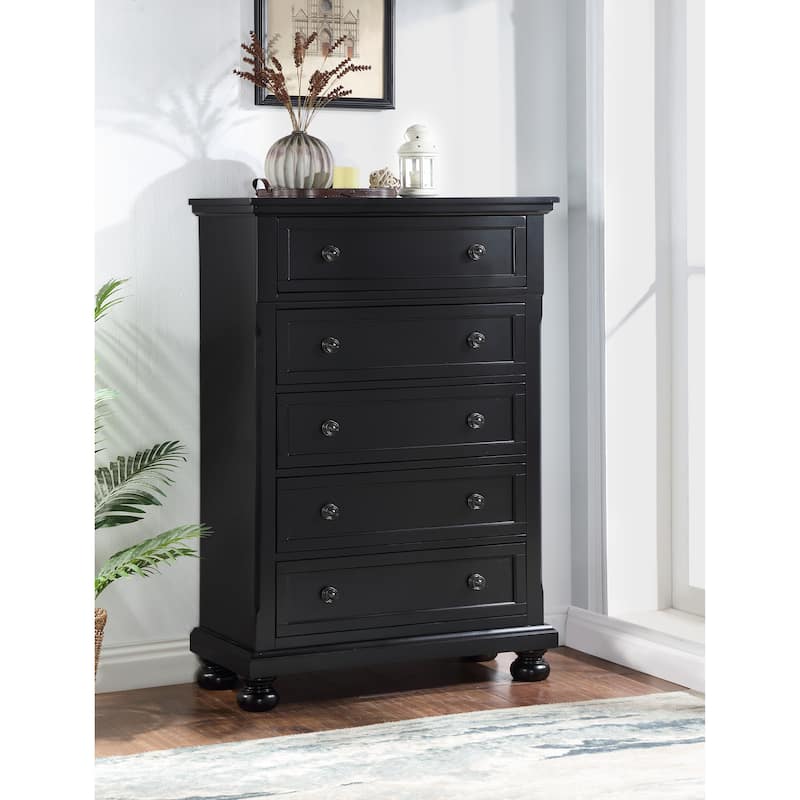 Glory Furniture Meade G8905-CH Chest , Gray - Grey - 5-drawer
