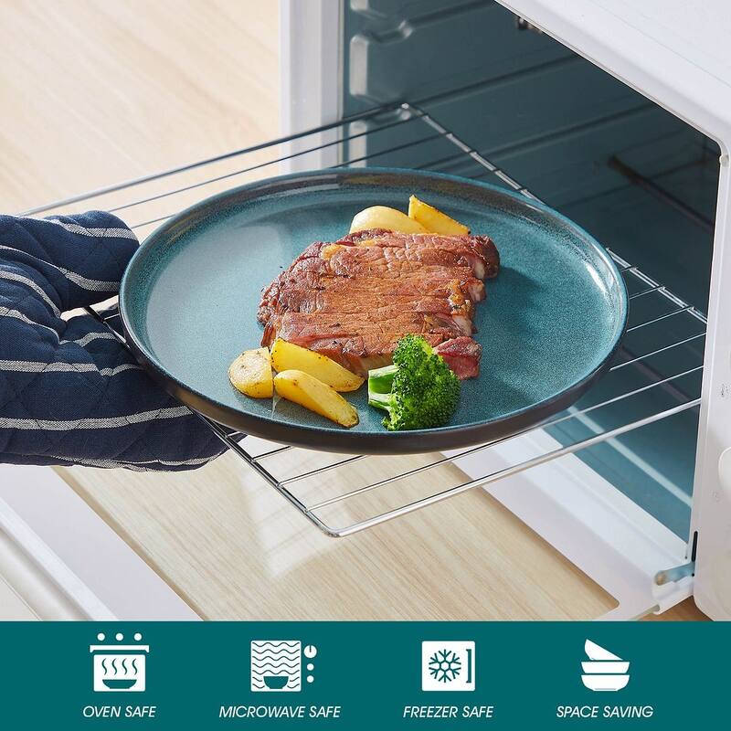 vancasso PLAYB Stoneware Kiln Change Glaze Dinnerware Set