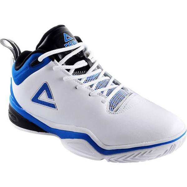 Shop Peak Men S Jason Kidd Basketball Shoe White Indigo Blue