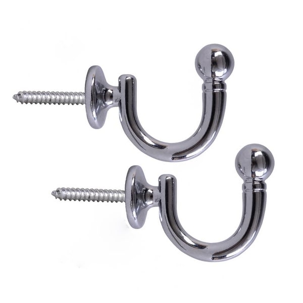 curtain tie back hooks