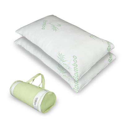 Bamboo Fiber Memory Foam Pillow King/Queen Single