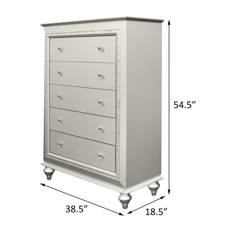 Coronet 5-drawer Chest