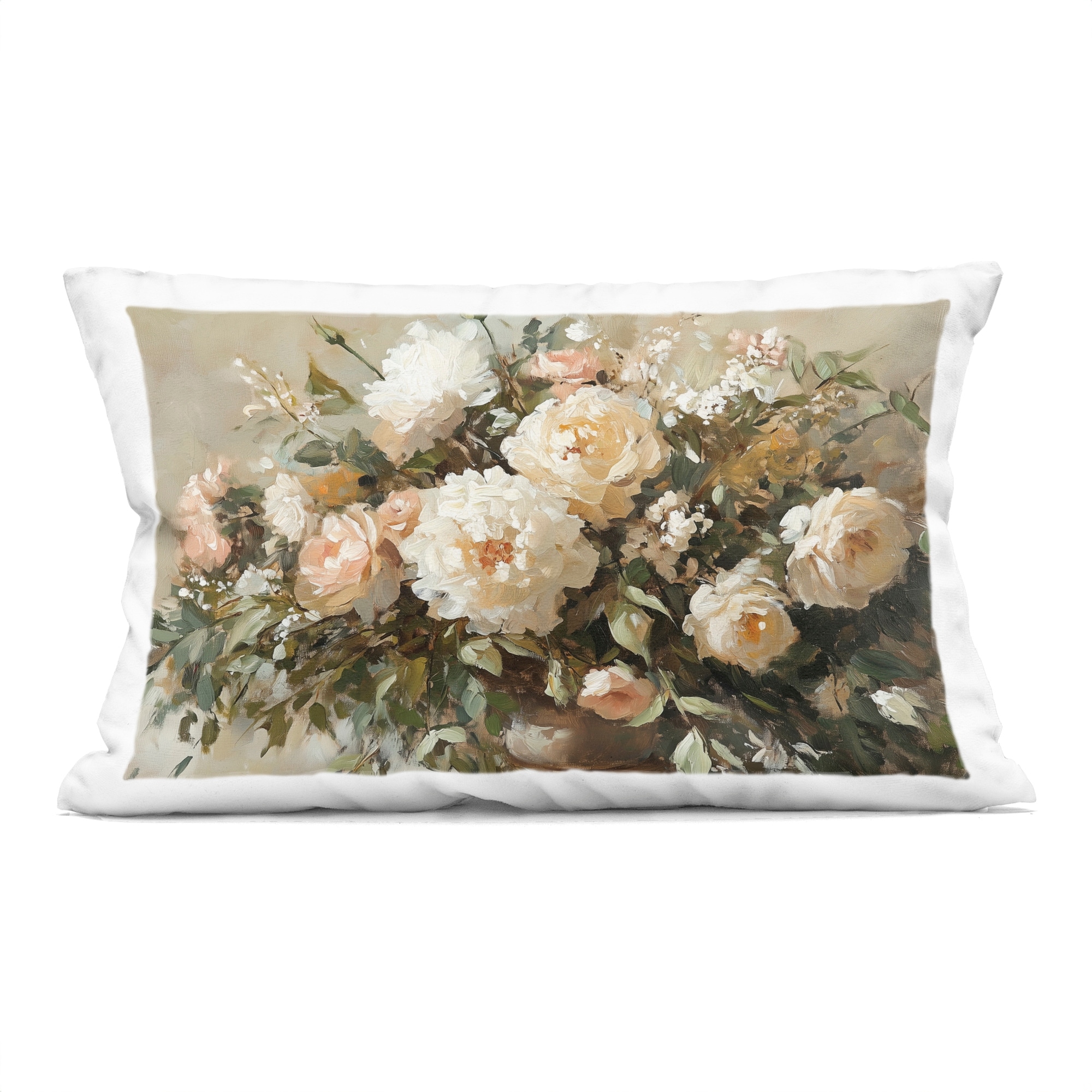 Stupell Secret Garden Arrangement Decorative Printed Throw Pillow Design by Heidi Kuntz