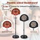 preview thumbnail 4 of 6, 2-in-1 Height Adjustable Kids Basketball Hoop with Dart Board