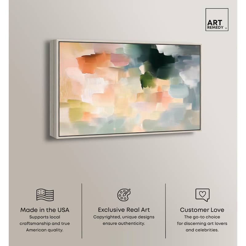 Dreamlike Hues II Canvas by Art Remedy