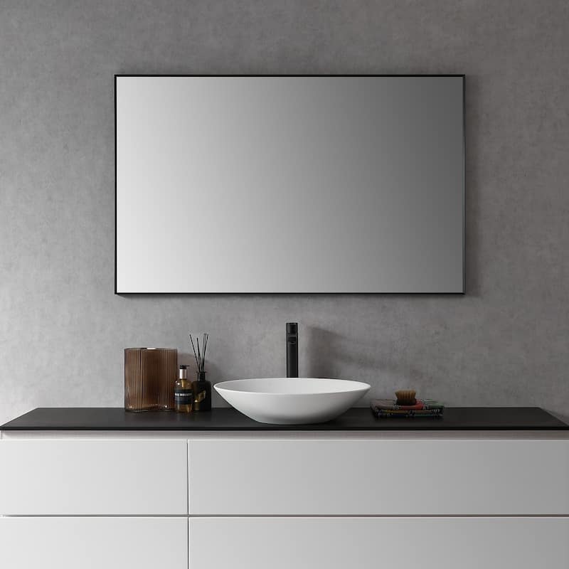 Altair Sassi Bathroom/Vanity Aluminum Framed Wall Mirror