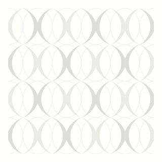 Circulate Light Silver Peel & Stick Wall - 216in x 20.5in x 0.025in