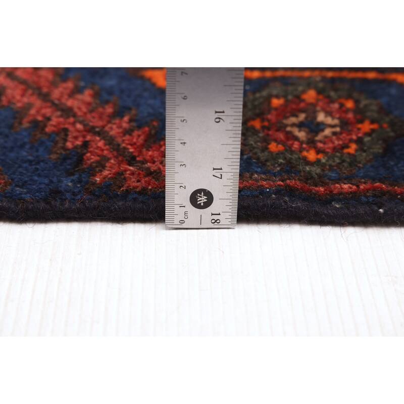 ECARPETGALLERY Hand-knotted Anatolian Vintage Red Wool Rug - 4'2 x 6'9