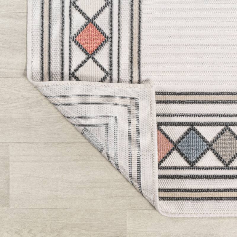JONATHAN Y Star Abstract Swirl Area Rug