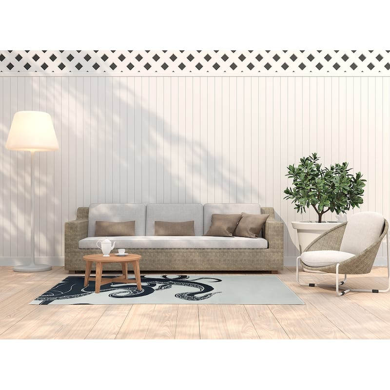 Gus Nautical Indoor/Outdoor Rug